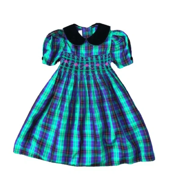 BUNDLE Vintage Girls Christmas Dresses Gunne Sax Polly Flinders